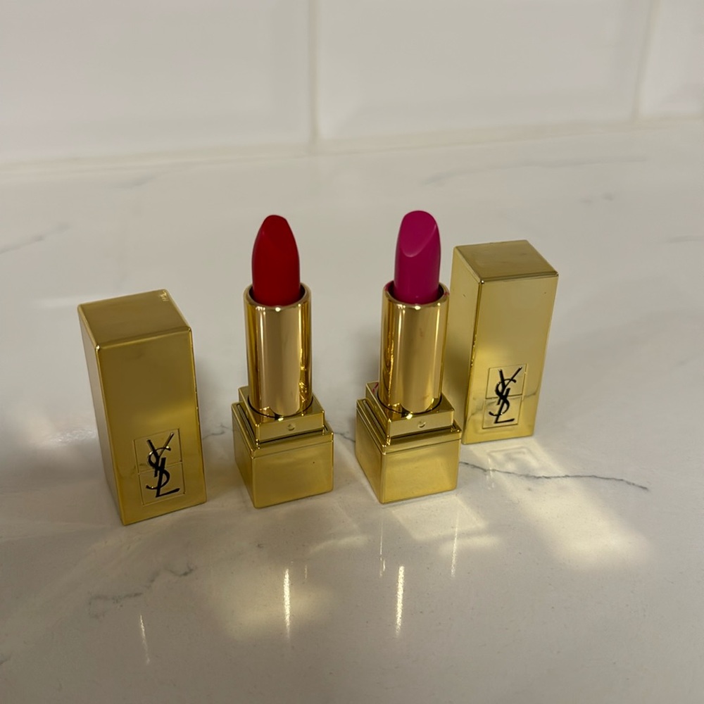 Two brand new YSL lipstick mini